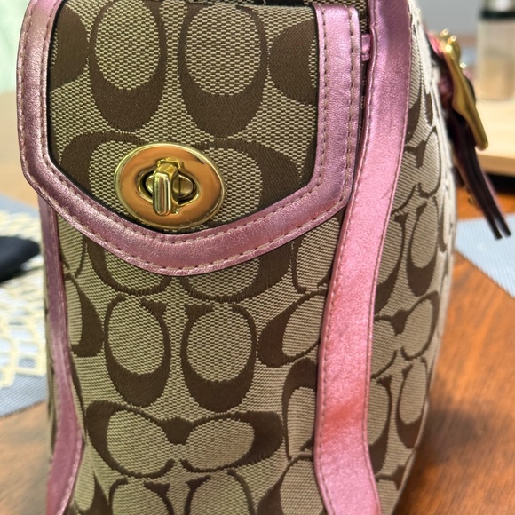 Vintage Coach Signature Purse - Picture 2 of 4
